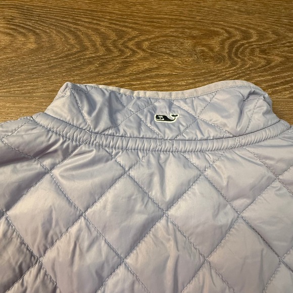 Vieyard Vines Quilted Kids Quilted Shep Shirt, Salmon Gray Pullover L 16 Classic - Picture 3 of 14